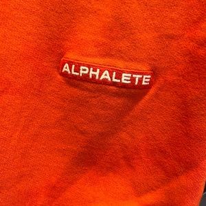 Alphabets jogger sweatpants